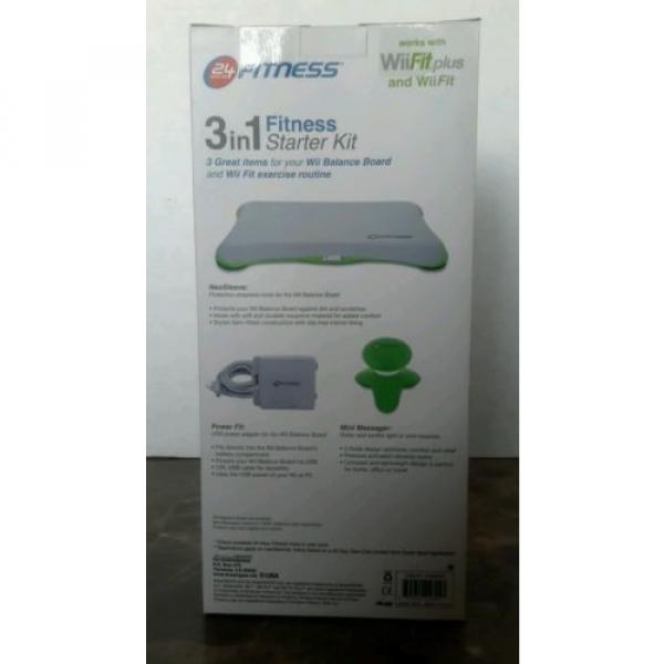Wii Fit plus 3 in 1 Fitness Starter Kit  (Adapter/Sleeve/Massager) NEW! #2 image