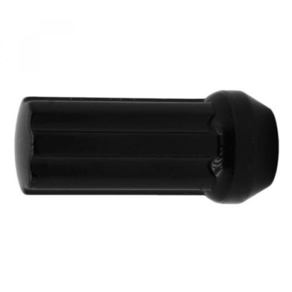 20 Pc Dodge Ram 1500 Black Spline Lug Nuts 2&#034; Tall Xl Locking Lug Nuts Wheels #2 image