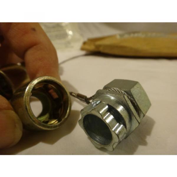 Ford Lincoln Anti-Theft Locking Lug Nuts F1AC-17A147 AB #2 image