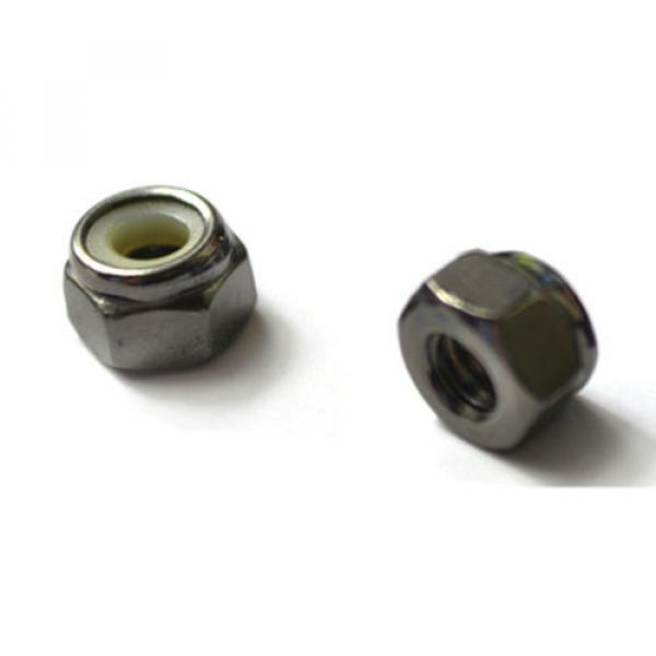 Alloy Steel Lock nuts Self-Locking Hex Nylon Locknuts M2 M2.5 M3 M4 M5 M6 M8 #1 image