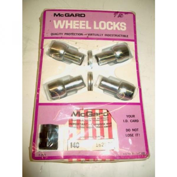 NOS McGard LM12R Wheel Locks Locking Lug Nuts 1/2&#034; Thread Long Mag Aluminum #1 image