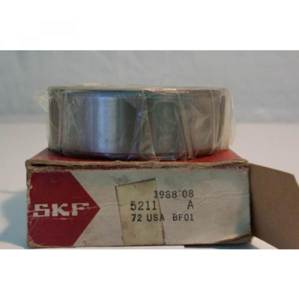 &#034;NEW  OLD&#034; SKF Double Row Ball  Bearing 5211A   (2 Available) #2 image
