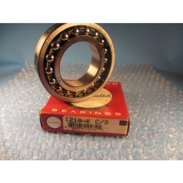 Consolidated 1210K, 1210 K, Double Row Self-Aligning Bearing,  ZKL #1 image