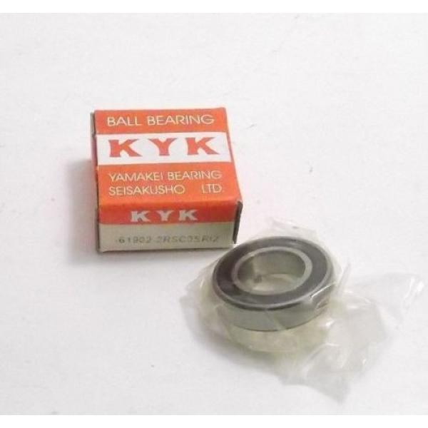 KYK 61902-2RSC3SR12 Single Row Bearing - Double Sealed - Prepaid Shipping #2 image