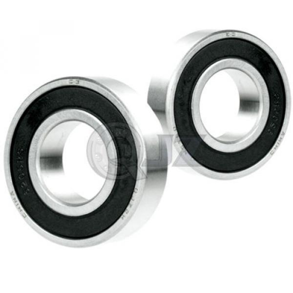2x 5305-2RS Rubber Shield Sealed Double Row Ball Bearing 25mm x 62mm x 25.4mm #1 image