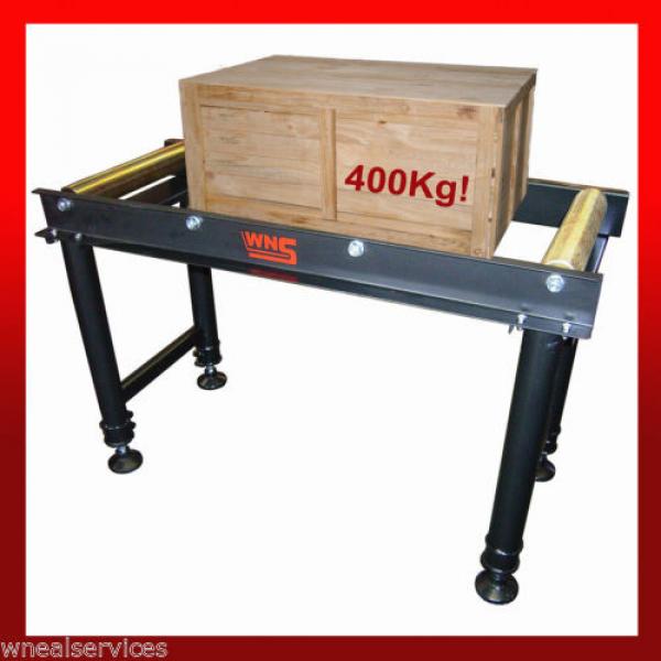 WNS Roller Table 1000mm x 450mm 400Kg 4 Rollers Saw Support Adjustable Height #1 image