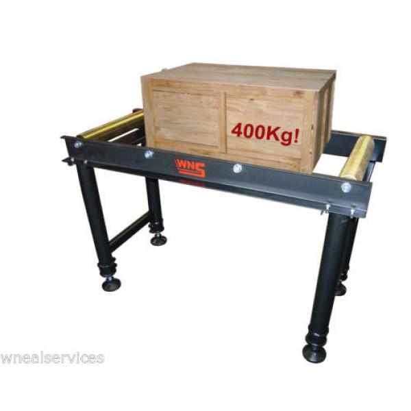 WNS Roller Table 1000mm x 450mm 400Kg 4 Rollers Saw Support Adjustable Height #2 image