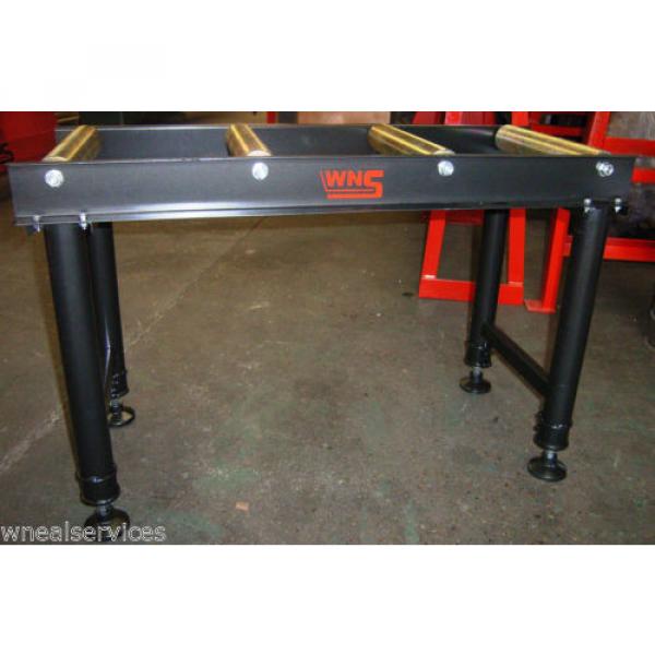 WNS Roller Table 1000mm x 450mm 400Kg 4 Rollers Saw Support Adjustable Height #5 image