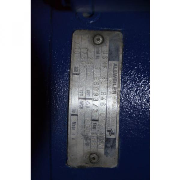 Allweiler SNF Screw ,Toshiba Electric Motor USNF80R46 U12 1W1 Pump #5 image