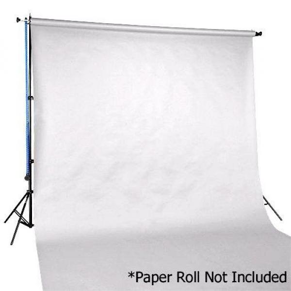 Studio Single Roller Paper Drive Background Backdrop Support System Light Stand #3 image
