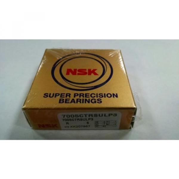 New NSK 7005 CTRSULP3 Super Precision Bearing 7005CTRSULP3 #1 image