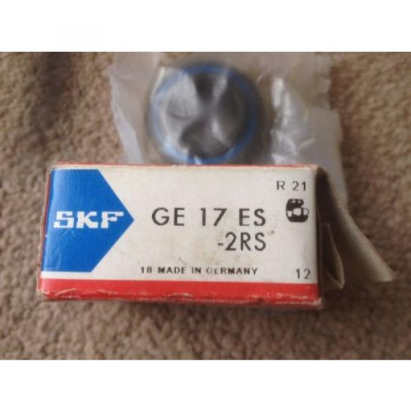 SKF GE17ES2RS Double Sealed Spherical Plain Bearing 17x30x10x14mm #3 image