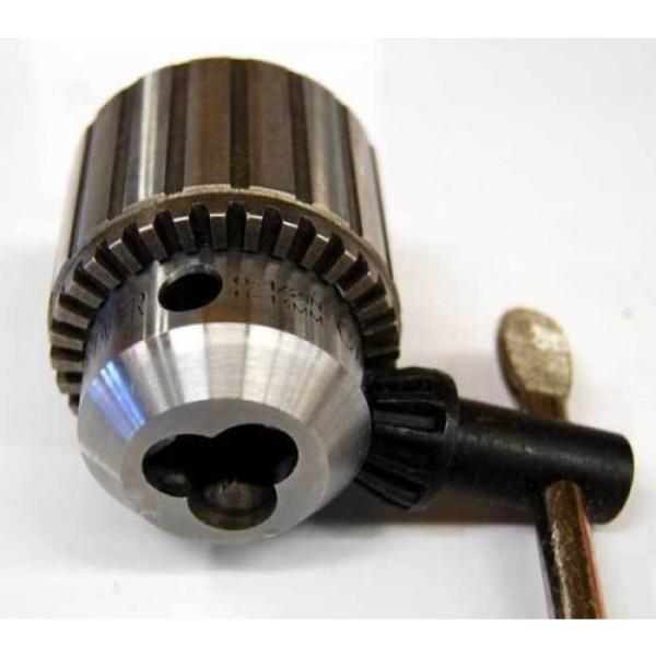 Jacobs Model 34-33 1/2&#034; x 33JT H/D Plain Bearing Keyed Drill Chuck- TIR .004&#034; #4 image