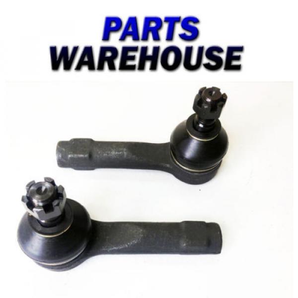 2 Es2814 Outer Tie Rod Ends For Nissan Sentra Altima 1 Year Warranty #1 image