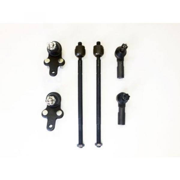 6Pc Front Suspension Kit Lower Ball Joint Tie Rod Ends Totoya Lexus 1Yr Warranty #2 image
