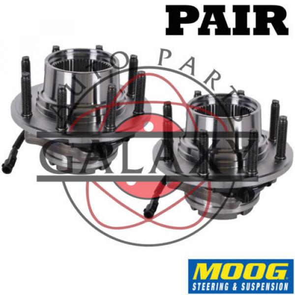 Moog Replacement New Front Wheel Hub Bearings Pair For Ford F-250 F-350 #1 image