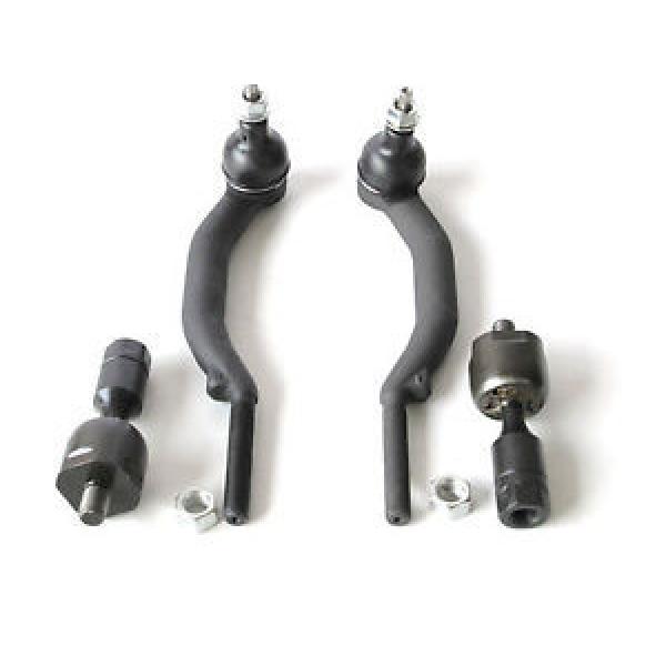 2005-2008 CADILLAC STS TIE ROD END FRONT OUTER &amp; INNER DRIVER &amp; PASSANGER KIT #1 image
