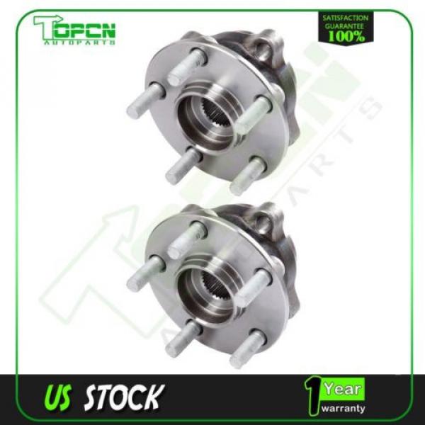 2 Front Left Or Right Wheel Hub Bearing Assembly Fits Legacy Outback 05-14 W/ABS #1 image