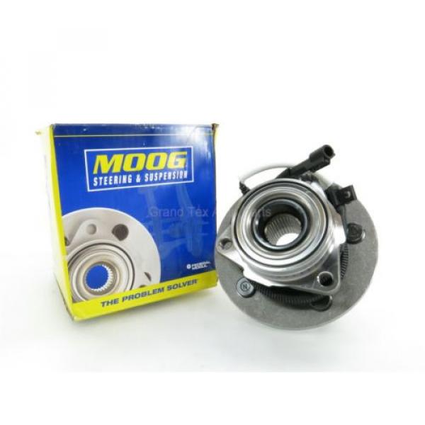 NEW Moog Wheel Bearing &amp; Hub Assembly Front 515010 Ford F-150 4WD 1997-2000 #1 image
