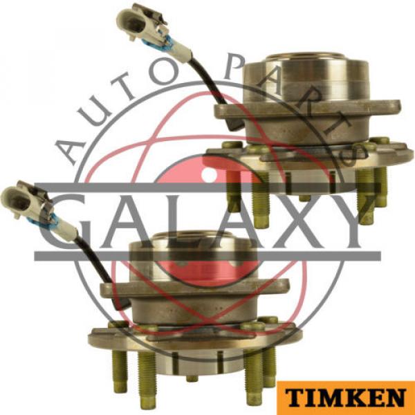 Timken Pair Front Wheel Bearing Hub Assembly For Chevy Equinox 05-06 Torrent 06 #1 image