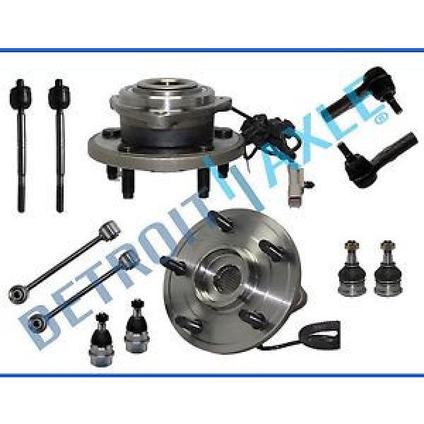 New 12pc Front Driver / Passenger Wheel Hub and Bearing Suspension Kit w/ ABS #1 image