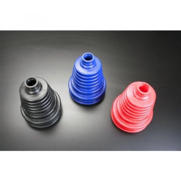 4pcs Universal BLUE Silicone Constant Velocity CV Boot Joint Kit Replacement #4 image