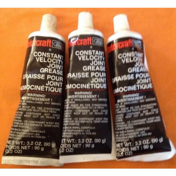 3 Pack of Motorcraft FORD OEM Constant Velocity Joint Grease tubes XG-5 3.2 oz #1 image