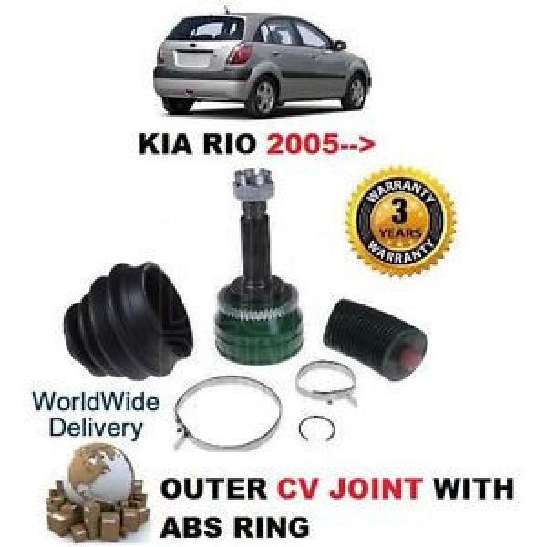 FOR KIA RIO HATCHBACK 1.5 CRDi 8/2005--&gt; CONSTANT VELOCITY CV JOINT WITH CV BOOT #1 image