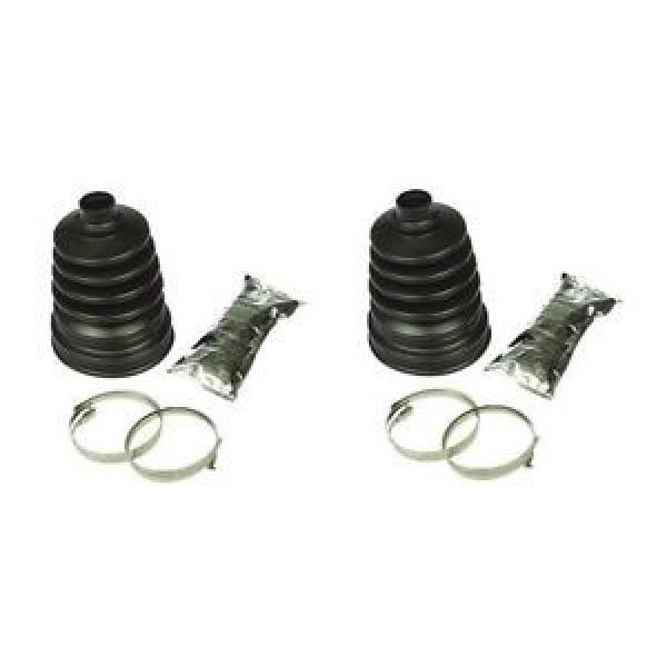 2 X Universal CV Joint Stretch Rubber Boot Kit Constant Velocity 4x4 4WD #1 image