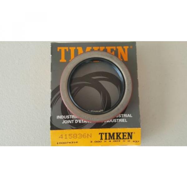 415836N TIMKEN NATIONAL  CR SKF 29925 3.0 X 4.0 X .437 OIL GREASE SEAL #2 image
