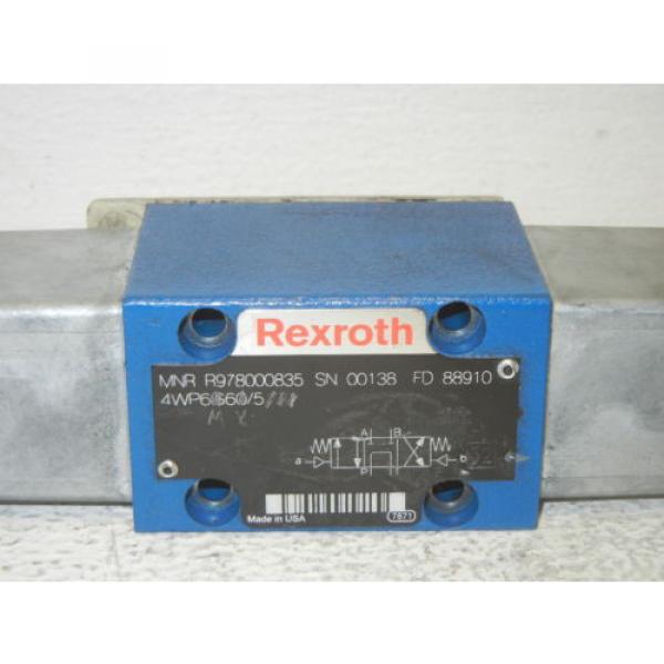 REXROTH R978000835 USED DIRECTIONAL VALVE R978000835 #2 image