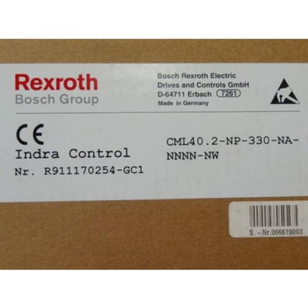 Bosch Rexroth CML40.2-NP-330-NA-NNNN-NW Indra Control = ungebraucht _!! #2 image
